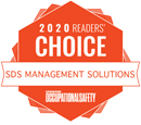 2020 Readers Choice Award for Best SDS Management Solutions